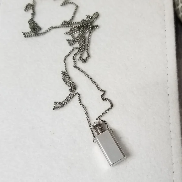 Vintage"Perfume" Bottle Fashion Pendant/Necklace - Picture 3 of 10